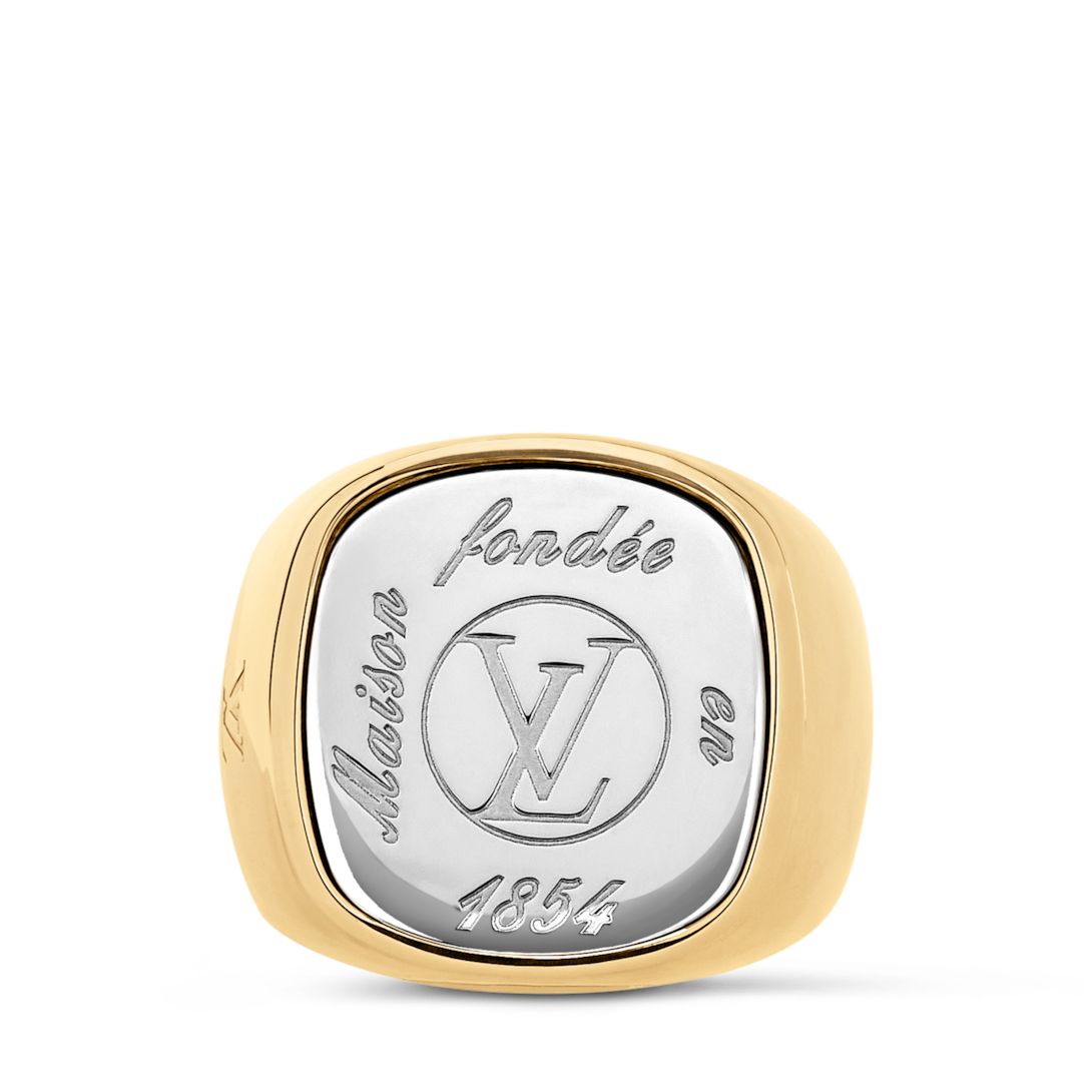 LV Signet Ring S00 - Women - Fashion Jewelry | LOUIS VUITTON ®